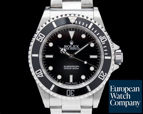 rolex submariner 14060 stainless date.